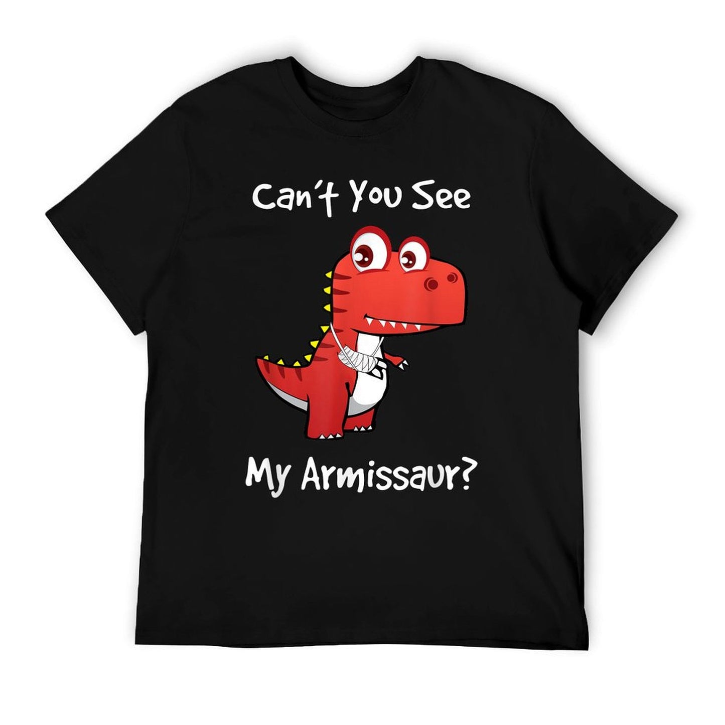 Funny Get Well Broken Arm Dinosaur with A Cast My Armissaur  Vintage-inspired T-Shirt