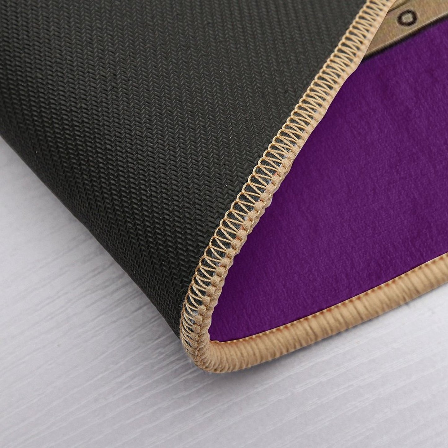TIBETAN TIGER RUG-purple Bath Mat
