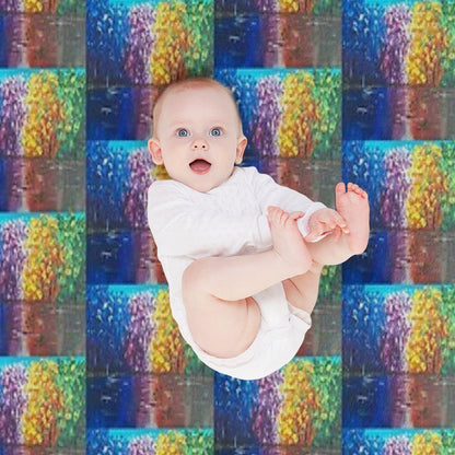 Chromatic Reflections Throw Blanket