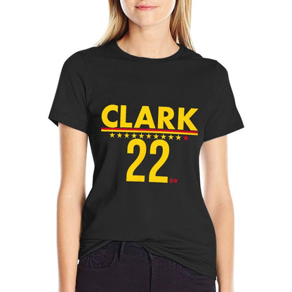 BreakingT Caitlin Clark IND 22 - Indiana Basketball, Small, Blue  Tagless Design T-Shirt