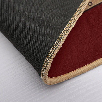 TIBETAN RUG-maroon Bath Mat
