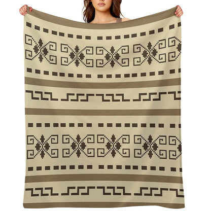 The Dude's Cardigan Pattern - The Big Lebowski Throw Blanket
