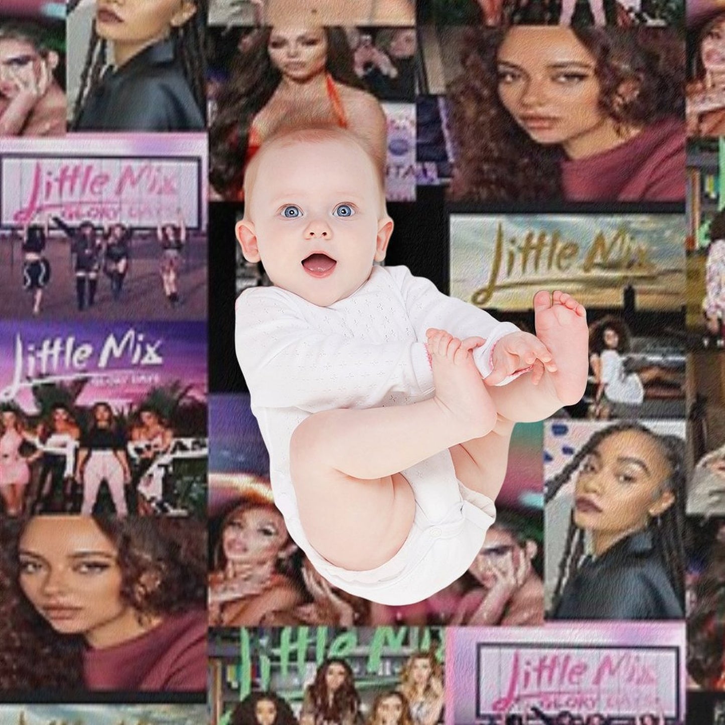 Little Mix Throw Blanket