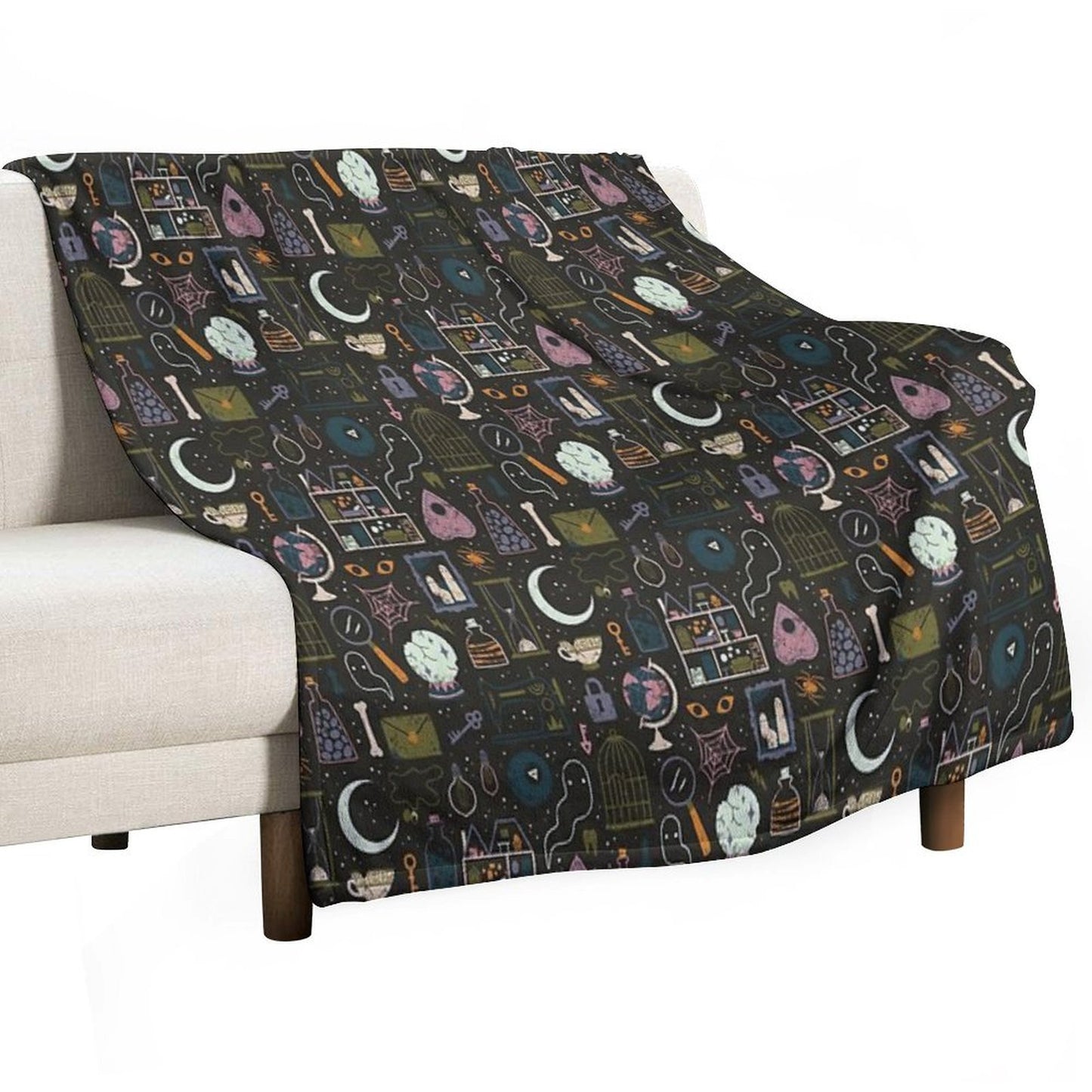 Haunted Attic Throw Blanket
