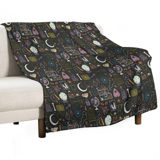 Haunted Attic Throw Blanket