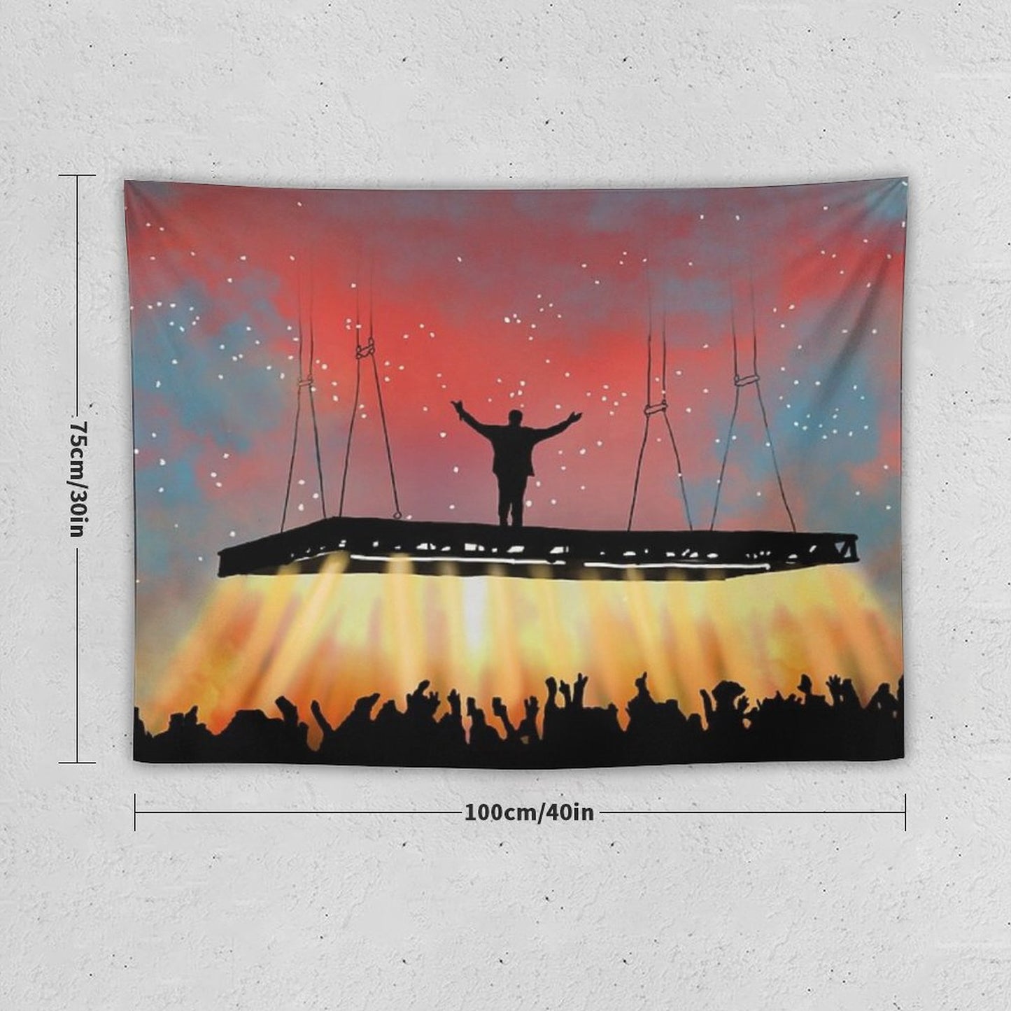 Kanye Pablo Tour Tapestry