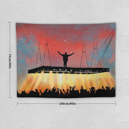 Kanye Pablo Tour Tapestry
