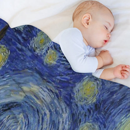 Starry Night (Vincent Van Gogh) Throw Blanket