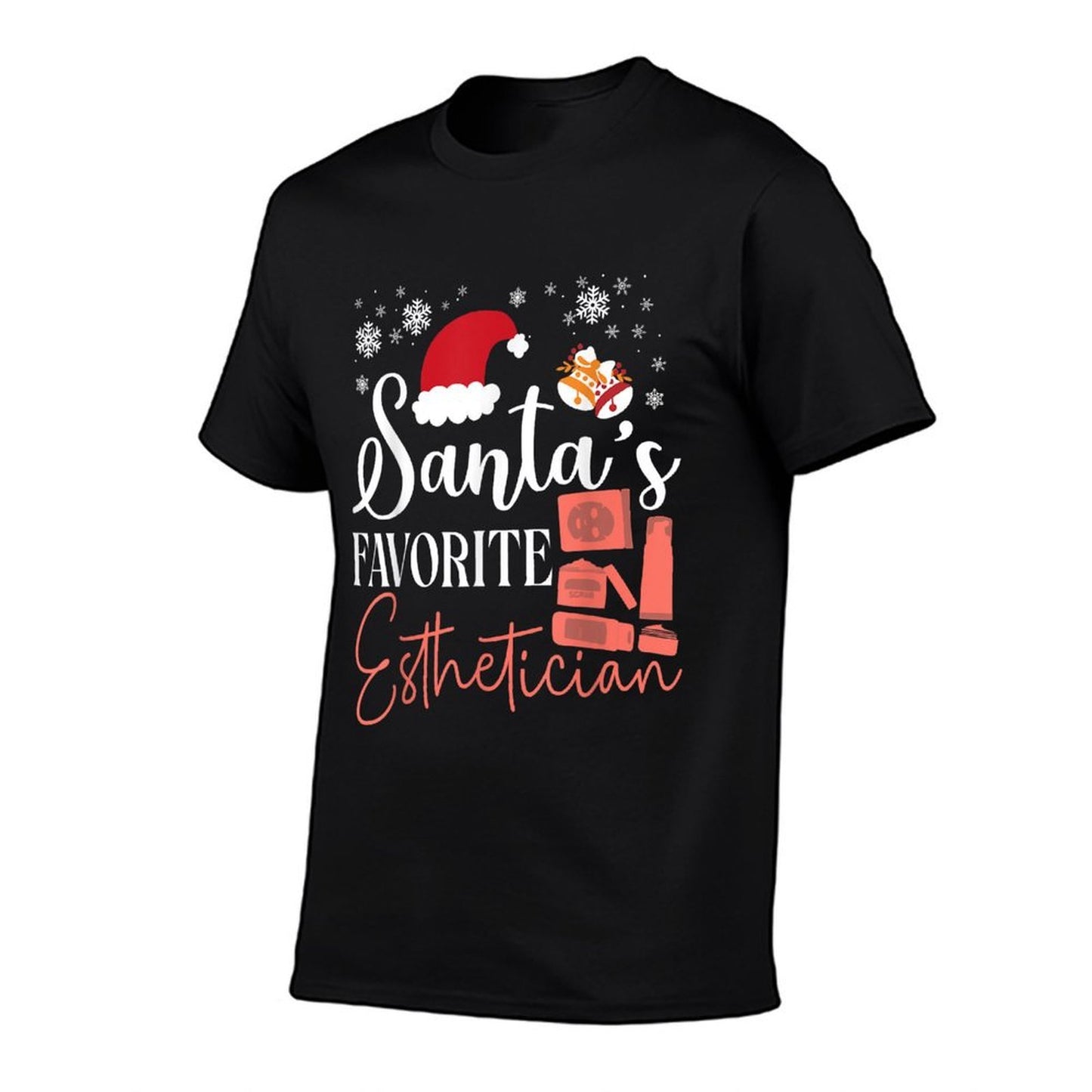 Cute Licensed Esthetician Skincare Beautician Christmas  Relaxed-fit T-Shirt