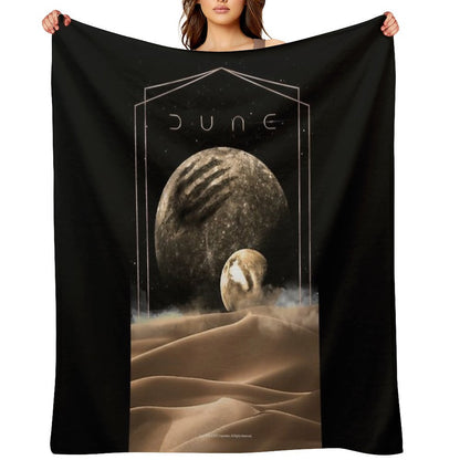 Dune Moons Throw Blanket