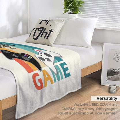 Retro Player 2 Has Entered The Game Throw Blanket