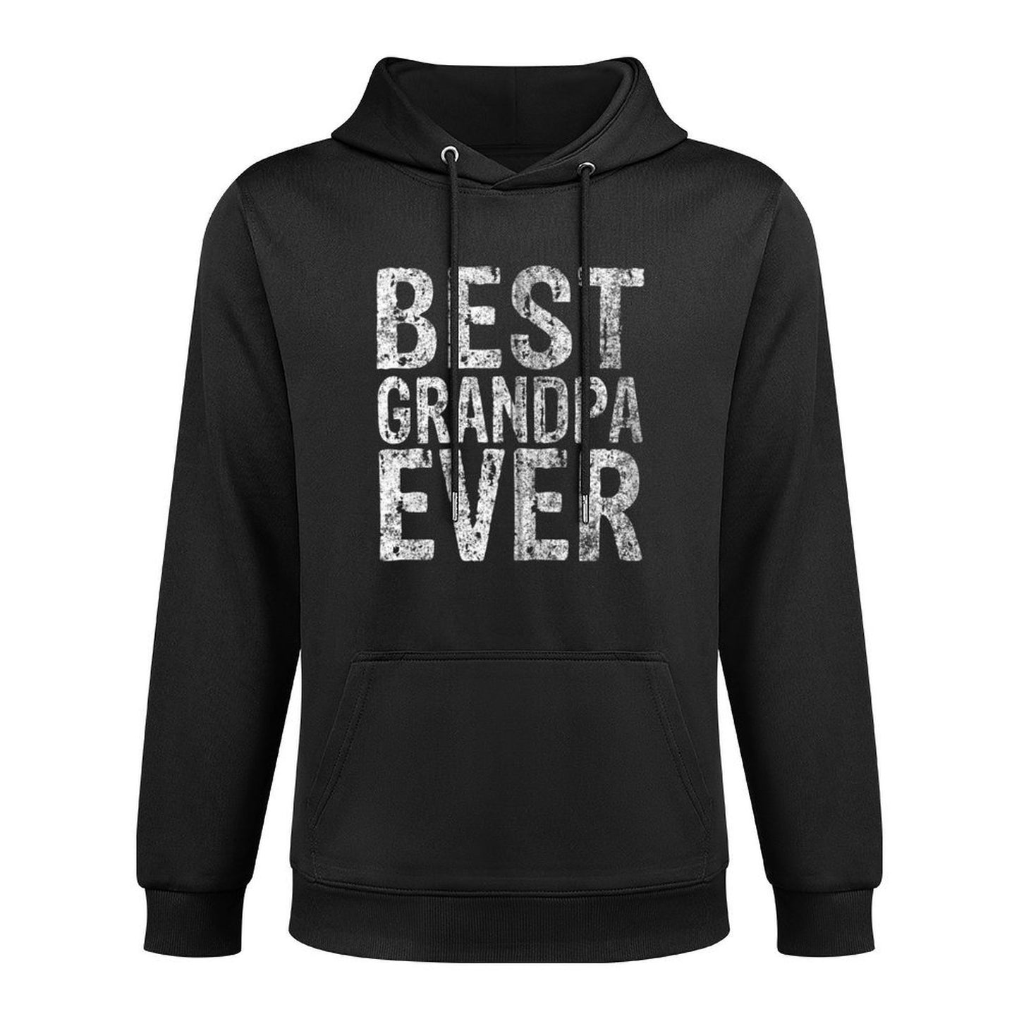 Funny Christmas Fathers Day Best Grandpa Ever Zip Customizable Surface Hoodie