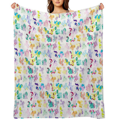 MLP All Over Me Throw Blanket
