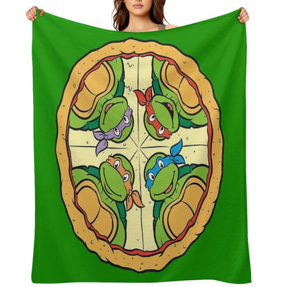 Pizza Time Throw Blanket