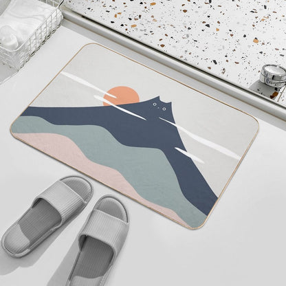 Cat Landscape 21 Bath Mat