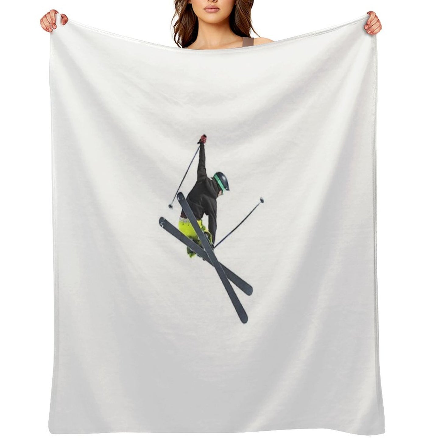 Free Rider Throw Blanket