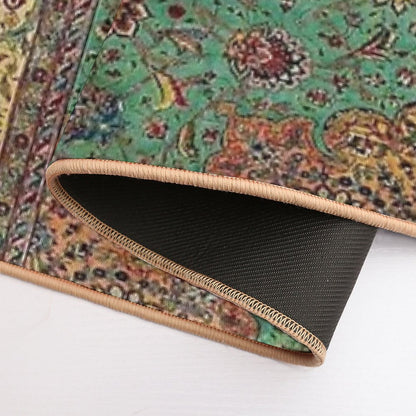 Vintage Antique Persian Carpet Bath Mat