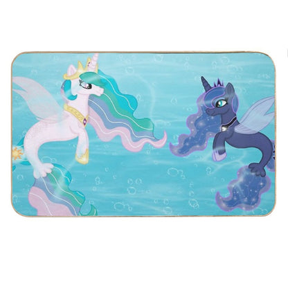 My Little Pony (Princess Celestia & Luna As Seaponies) Bath Mat