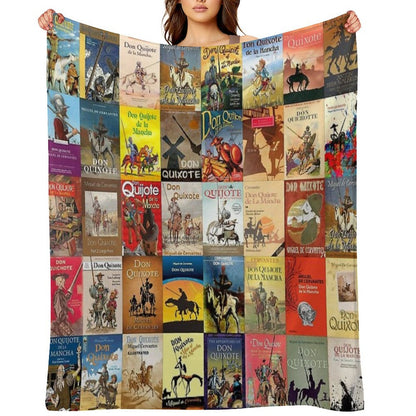Don Quixote Throw Blanket