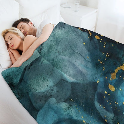 Ocean of Reality Throw Blanket