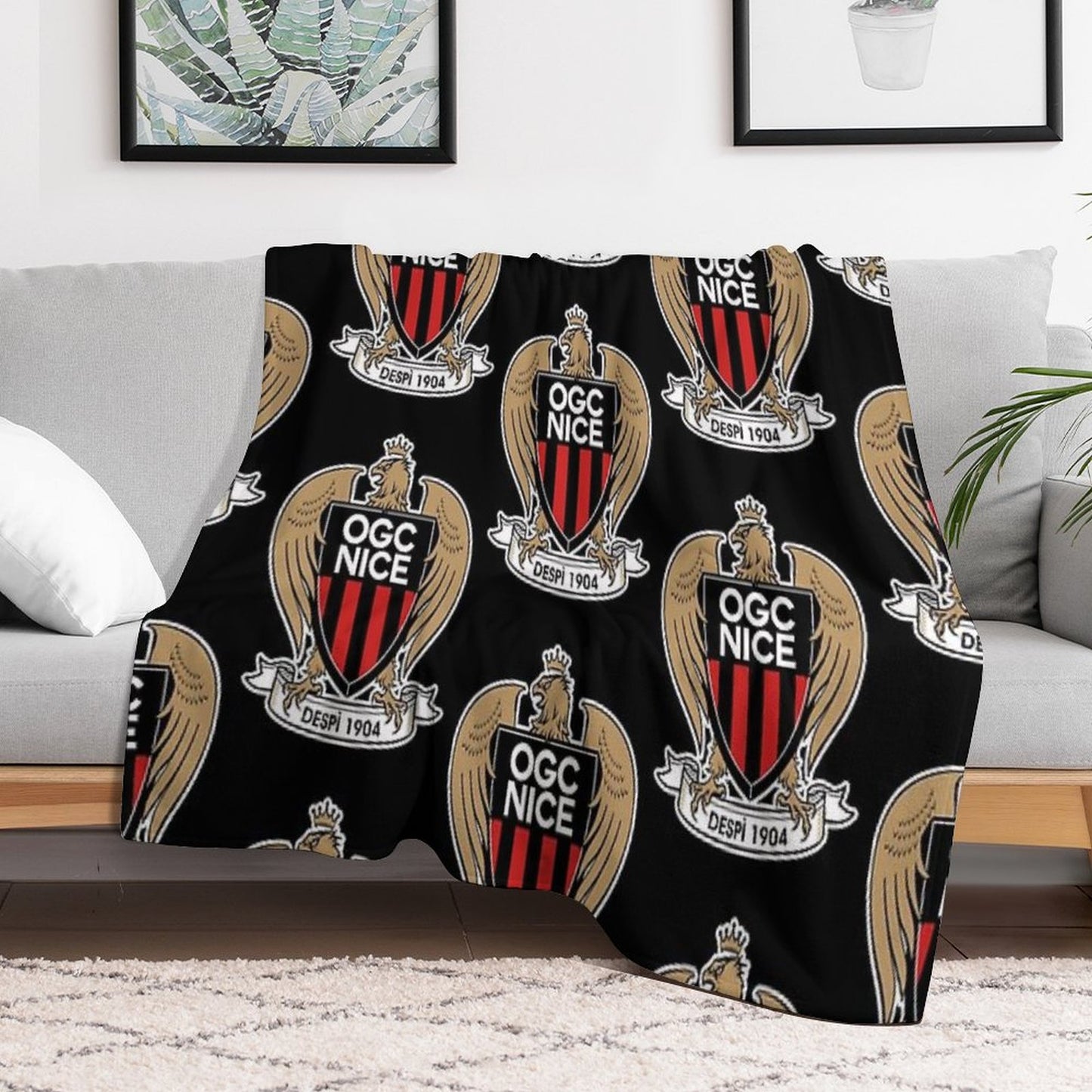 OGC Nice Throw Blanket
