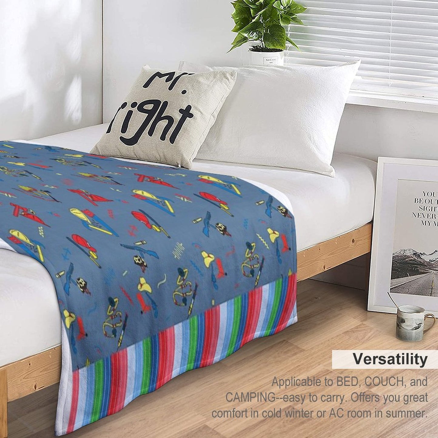 Good Guys Child's Play Chucky - Killer Doll - Pattern Throw Blanket