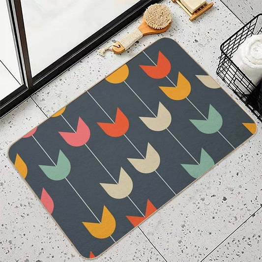 Tulips  Versatile Bath Mat