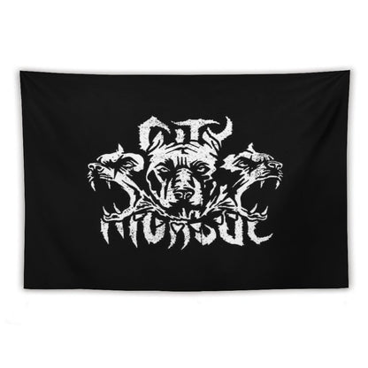 Three Hell's Dogs Tapestry