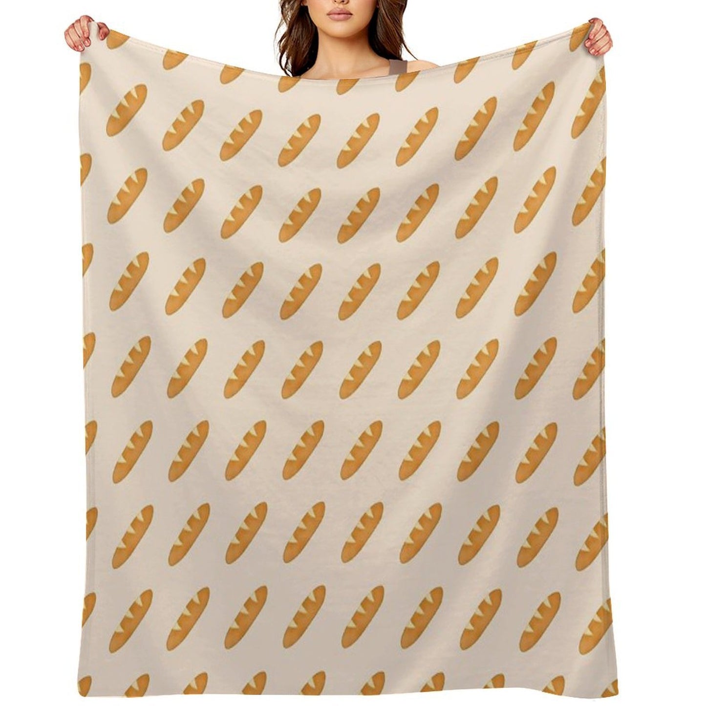 Baguette Throw Blanket