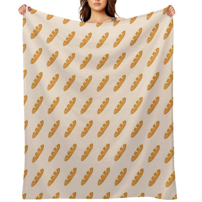 Baguette Throw Blanket