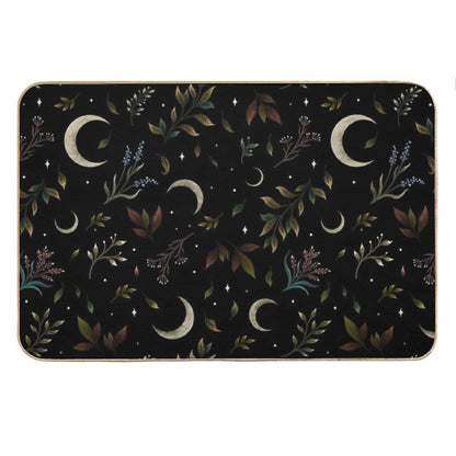 Crescent Moon Garden Bath Mat