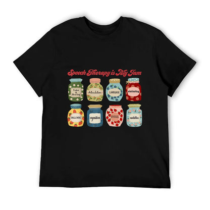 Speech Therapy Is My Jam Speech Language Pathologist SLP T-Shirt