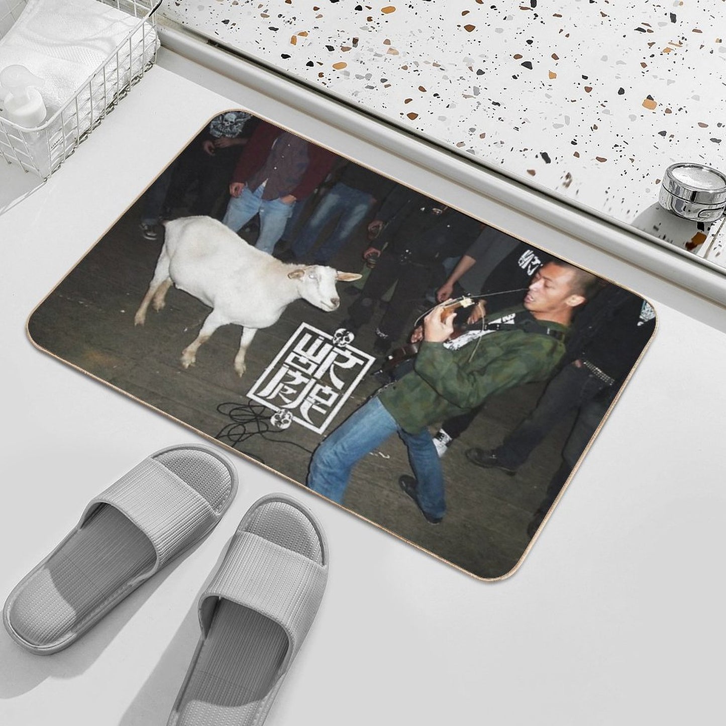 The Goat 2 Bath Mat