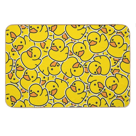 Yellow Classic Rubber Duck Bath Mat