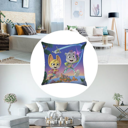 The Creature Cases Linen Throw Pillow Cover