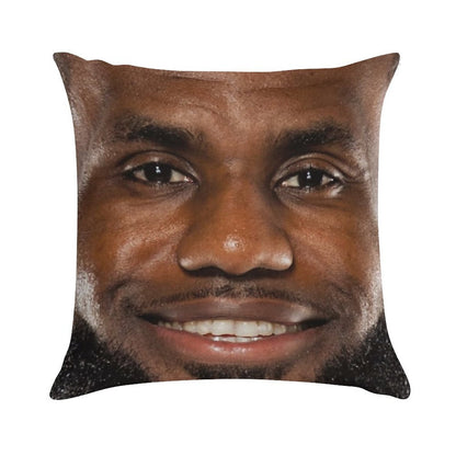 King James Lebron Soft Easy Maintenance Throw Pillow