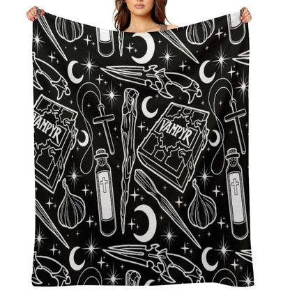 Buffy The Vampire Slayer Weapons Throw Blanket