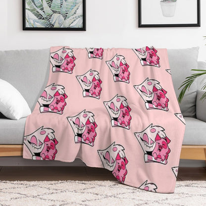 Angel Dust And Fat Nuggets Throw Blanket