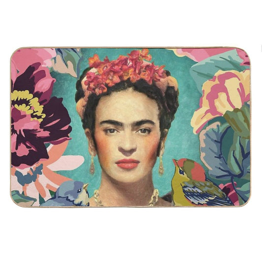 Frida Kahlo V Bath Mat