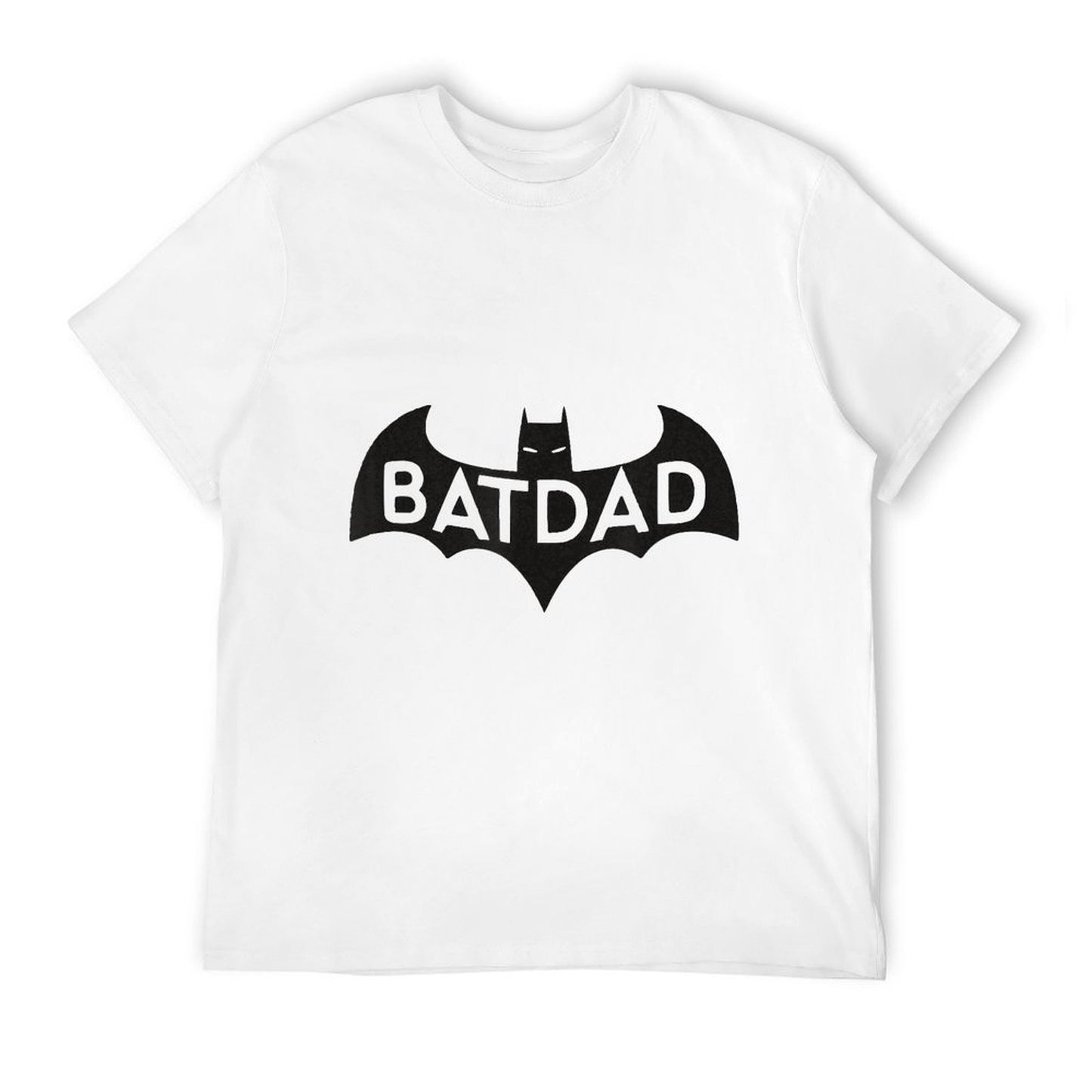 Bat Dad Inspired Graphic - Heroic Dad  Cotton T-Shirt