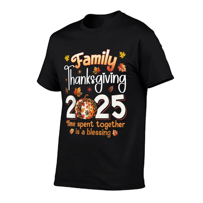 Family Thanksgiving 2025 Thanksgiving Crew Matching Group  Durable T-Shirt