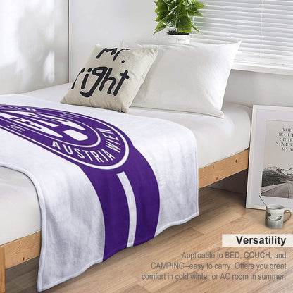 Austria Footbal Fans Ultras Hooligans Vienna Wien Throw Blanket