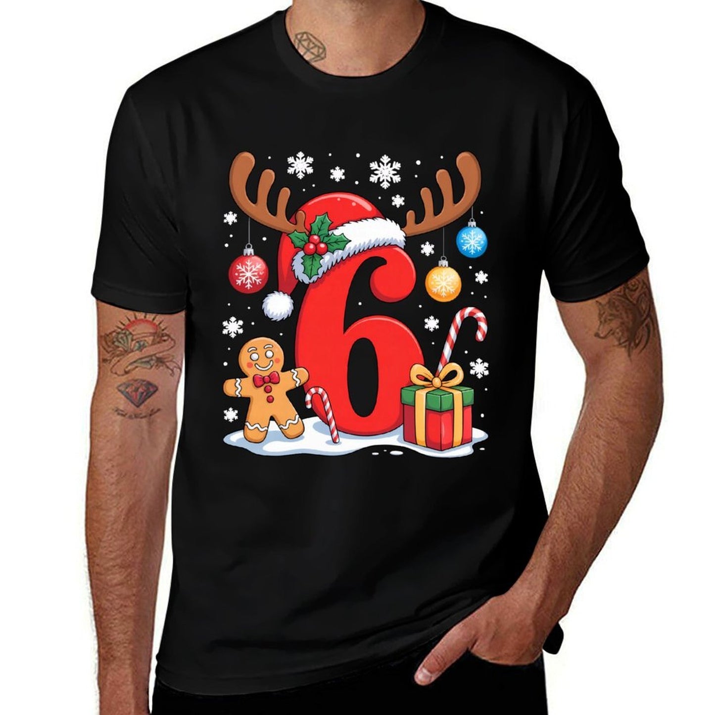 Funny 67 Six Seven Meme Couple Custome Christmas Number 6 Sweatshirt  Odor-resistant T-Shirt