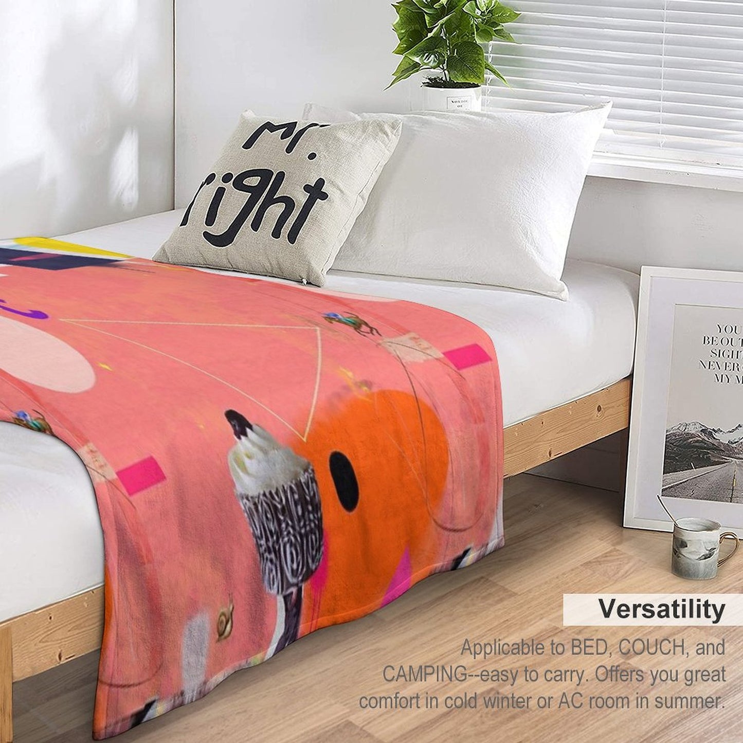 Wherever You Will Go Throw Blanket