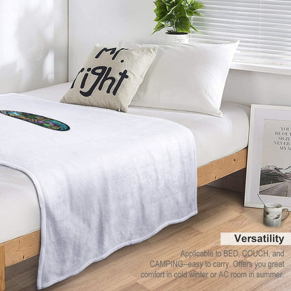 Grateful Dead Fly Fishing Throw Blanket