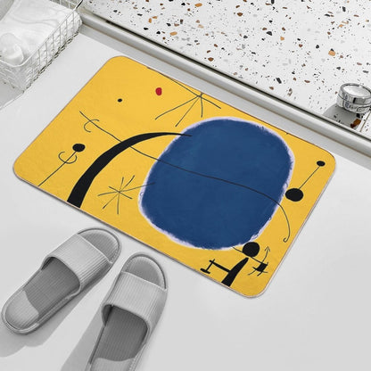 Joan Mirò #9  Dirt-Trapping Bath Mat
