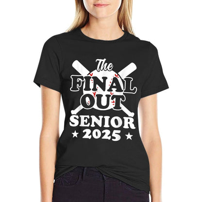 Senior 2025 Baseball Funny Senior Year Class of 2025 T-Shirt