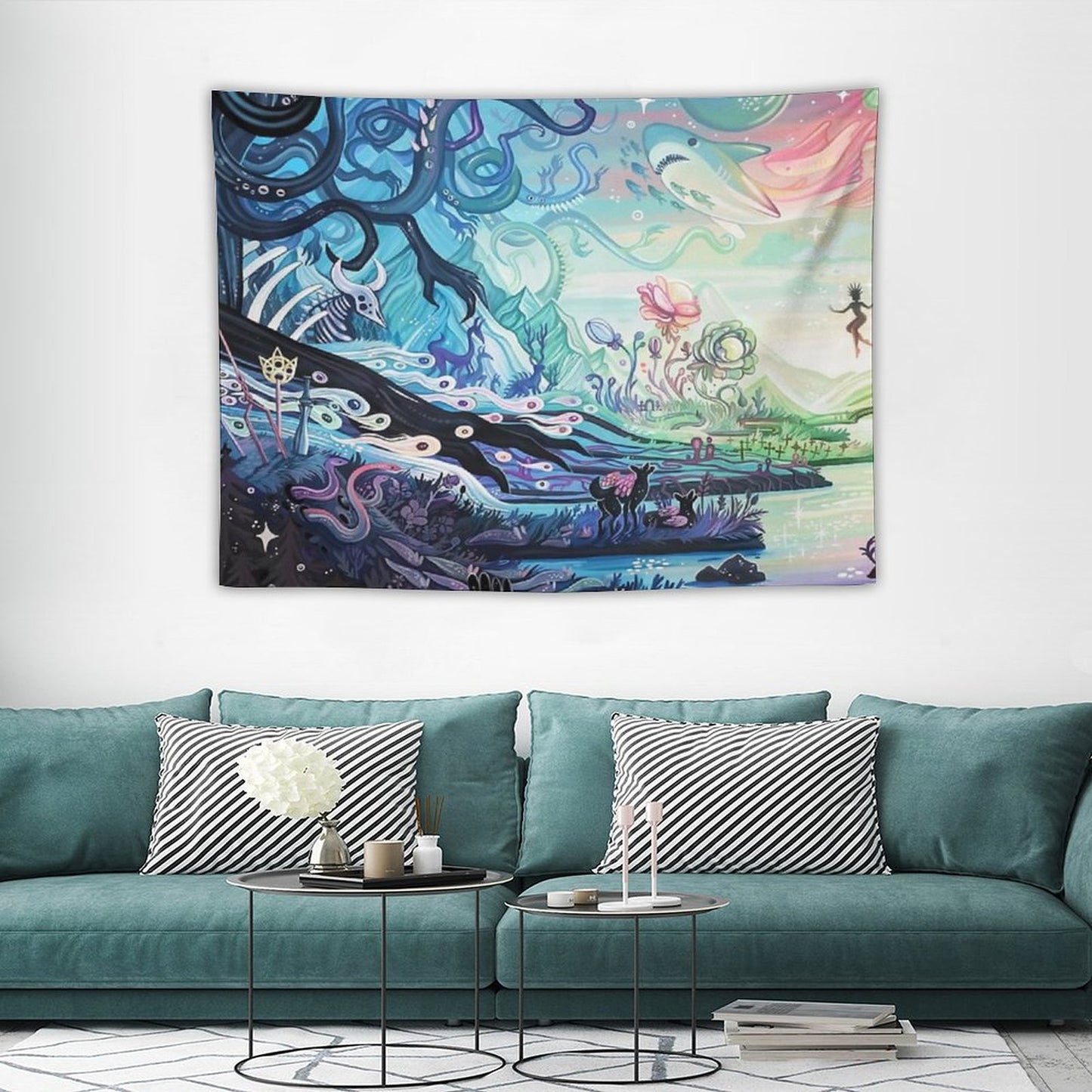 Vivid Dreaming (Left Version) Tapestry