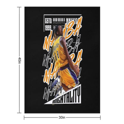 Kobe Throw Blanket