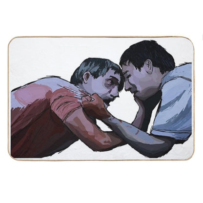 Love Scene - Saw (2004) Transparent Bath Mat